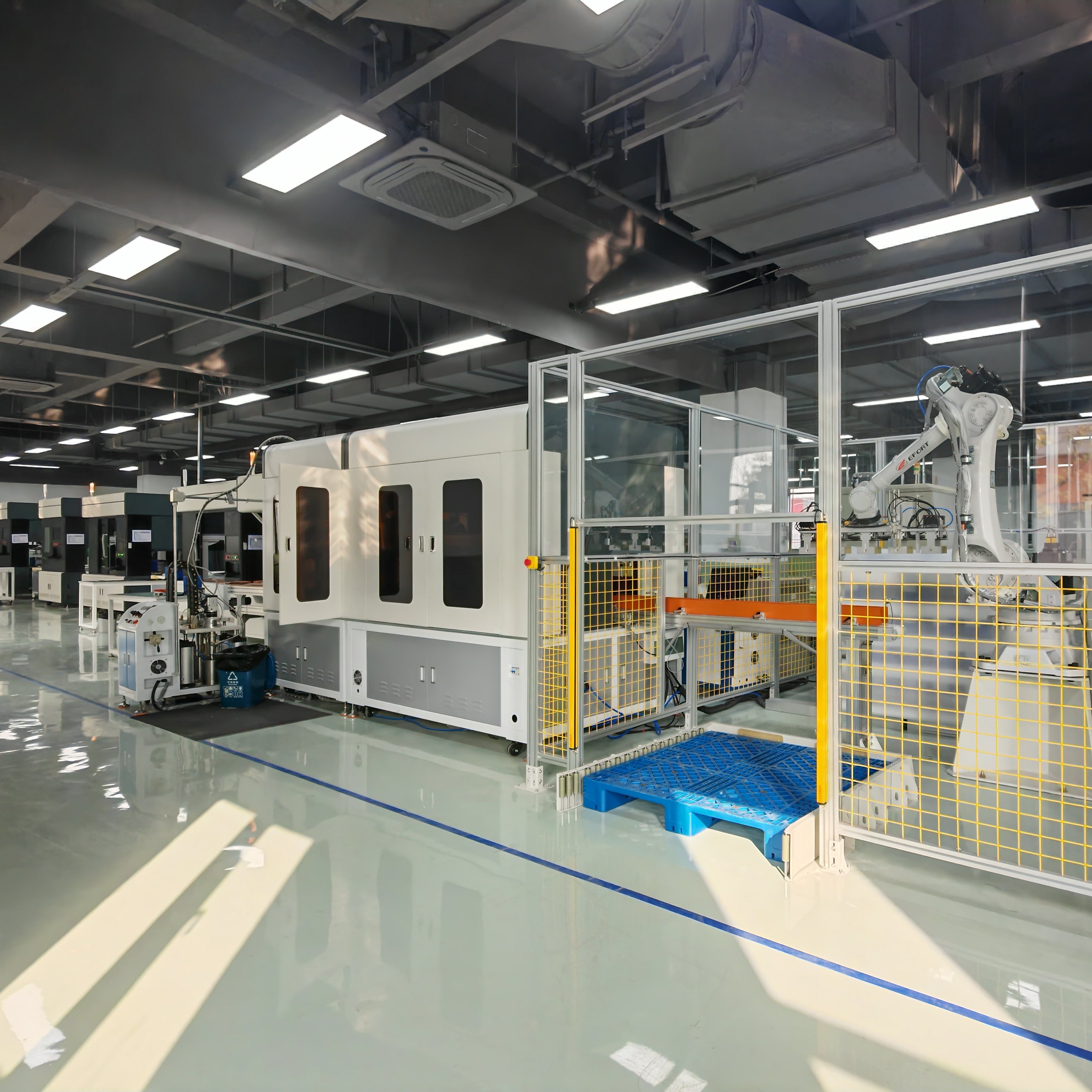 Auto Production Line for Manufacturing Lithium Battery Pack Using for Energy Storage System